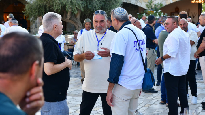 אבות שכולים בערב של עמותת ''הילדים שלנו''