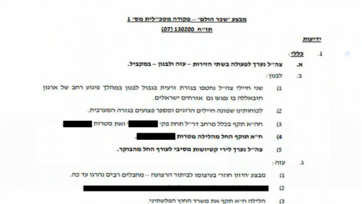 ההודעה על היציאה למלחמת לבנון השנייה
