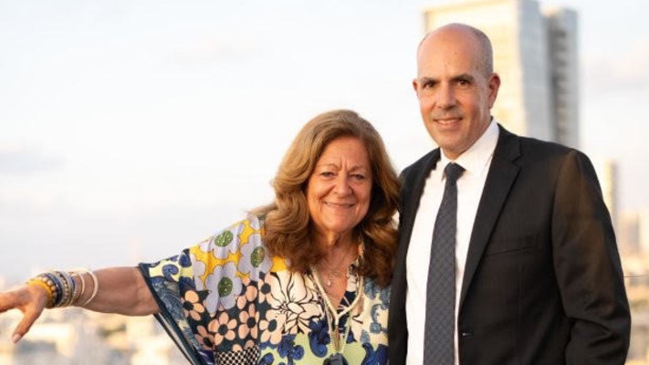 עדי נבו ופרן מאליס (צילום: יוליה טינקלמן)