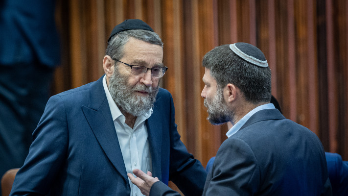 בצלאל סמוטריץ' ומשה גפני