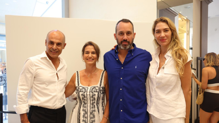 ג'ני צ'רווני, עידו ברק, מיכל מגן, איציק לוי (צילום: נועם אקהאוס)
