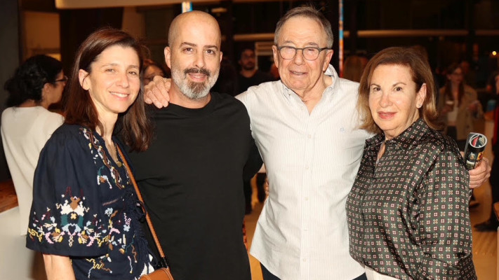 נעמה ויגאל שפר ועילי ושירי בוטנר (צילום: אור גפן)