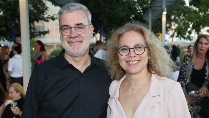 חגית מץ ואלי שפרכר (צילום: רפי דלויה)