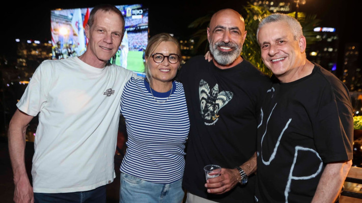רוני זרניצקי, שמעון אבודרהם, יהודית זינגר ושחר זיו (צילום: דרור סיתהכל)