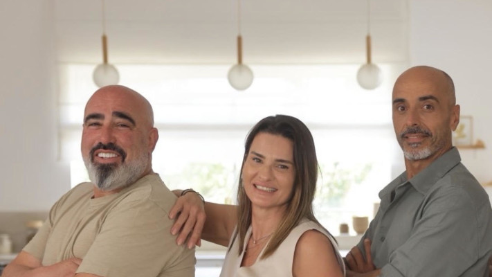אלי פיניש, סוזי פרשקובסקי חיים קראדי (צילום: ליאור נורדמן)
