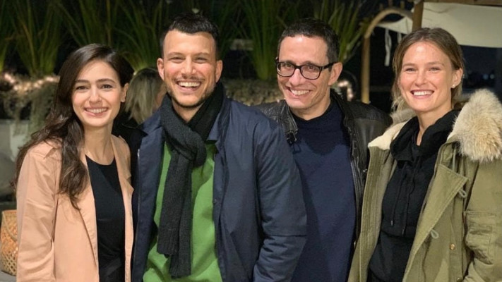 בר רפאלי, ארז טל, אסי עזר, לוסי איוב (צילום: אינסטגרם)