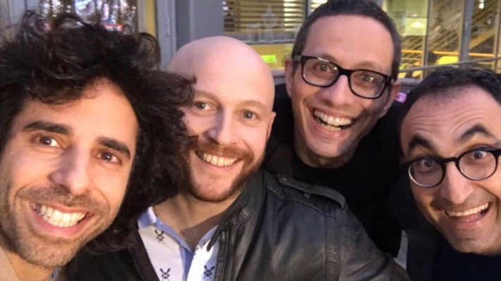 ישראל קטורזה, ארז טל, אבי נוסבאום, אורי חזקיה (צילום: אינסטגרם)