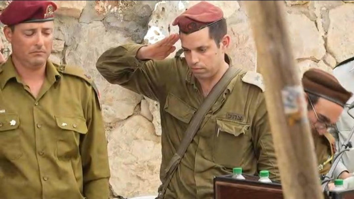 סא''ל במיל' אורי סגל, מג''ד 28, בהלוויתו של רס''ן הראל בירנשטוק ז''ל 