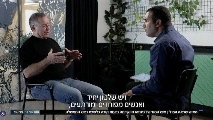 ירון אברהם מראיין את יואב הורוביץ לאולפן שישי