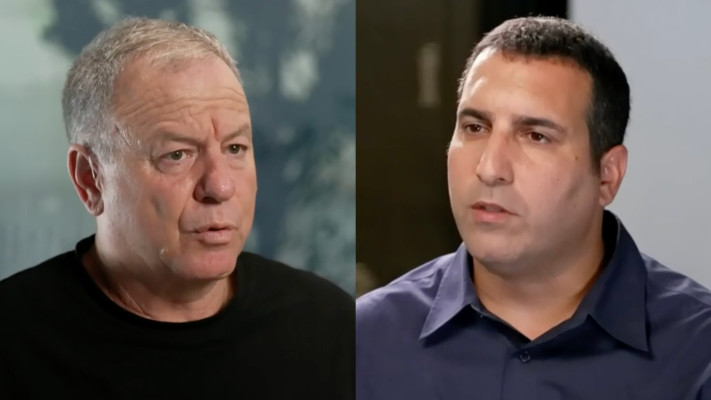 ירון אברהם מראיין את יואב הורוביץ לתוכנית ''אולפן שישי''