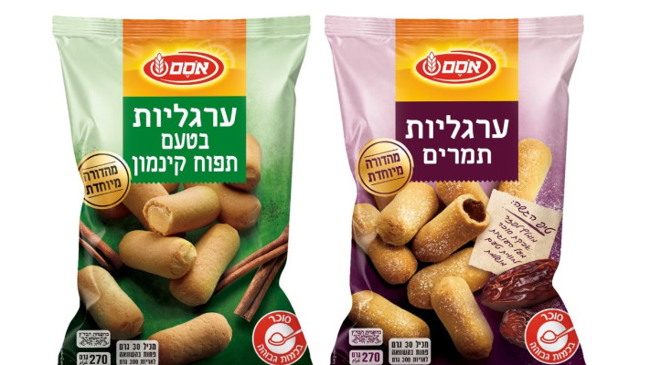 ערגליות תמרים וערגליות בטעם תפוח וקינמון