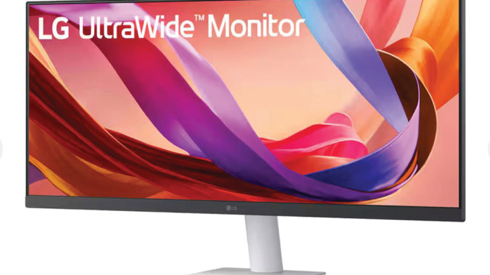 מסך LG UltraWide. מחיר ממוצע: כ-1,050 שקל לפי ZAP
