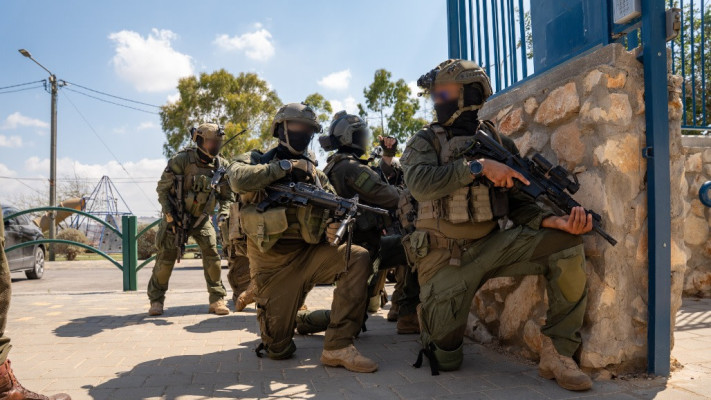 התרגיל המיוחד של צה''ל ביהודה ושומרון 
