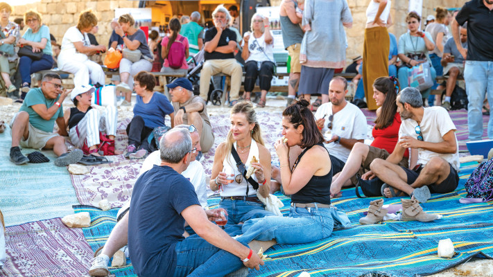 אירוע יין שהתקיים בעבדת