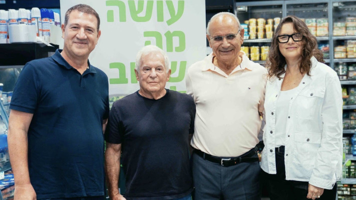ציפי שוהם, חגי שלום, עמירם לוין ואורי וטרמן (צילום: אייל אפרתי)