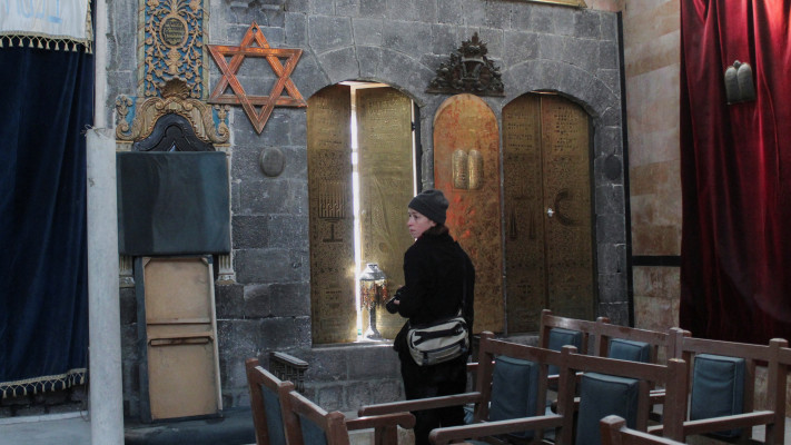 בית כנסת בדמשק, סוריה. יהדות סוריה