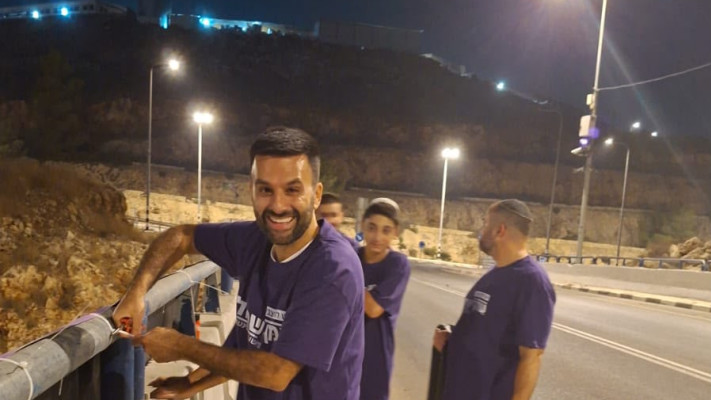 יוסף חדאד בהשקת קמפיין המפלגה של ''עמך ישראל''