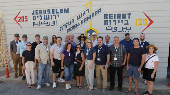 ביקור משלחת מחוקקים נוצרים אמריקאים בגליל העליון