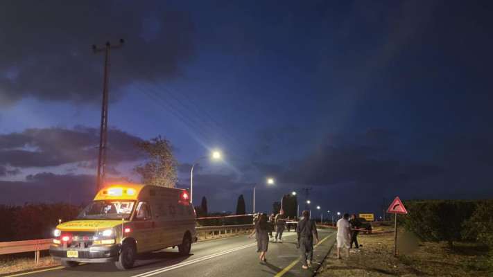 גבר נהרג בתאונת דרכים בכביש 5535 סמוך לפורת