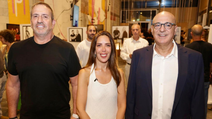 איציק לארי, יערית שושן ואיל וולדמן&nbsp; (צילום: ניב קנטור)
