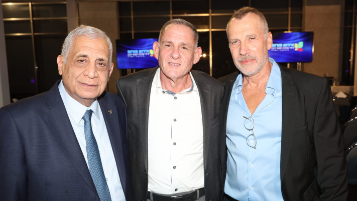 אביתר נשר, ארז ברנבוים ופיני כהן (צילום: רפי דלויה)