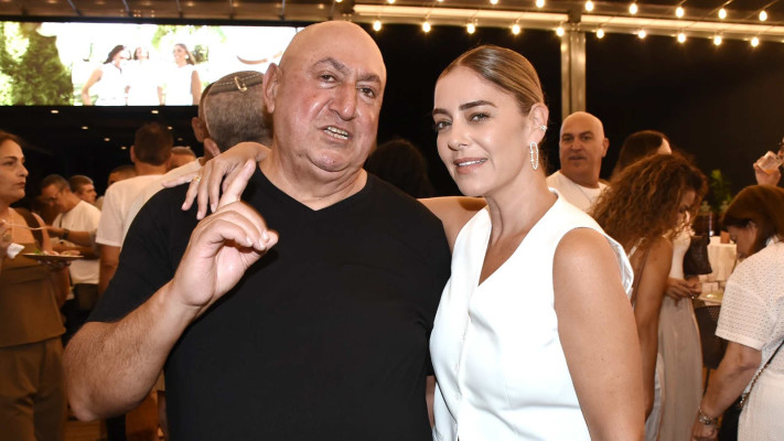אירוע הרמת כוסית גולברי-סקרה (צילום: אמיר מאירי)