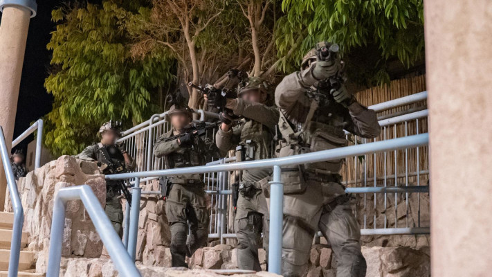 חיילי צה''ל במהלך התרגיל המשולב בגזרת אילת והערבה