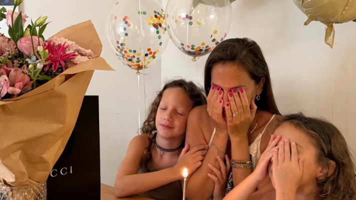 מיכל פעילן חוגגת 40 (צילום: צילום מסך)