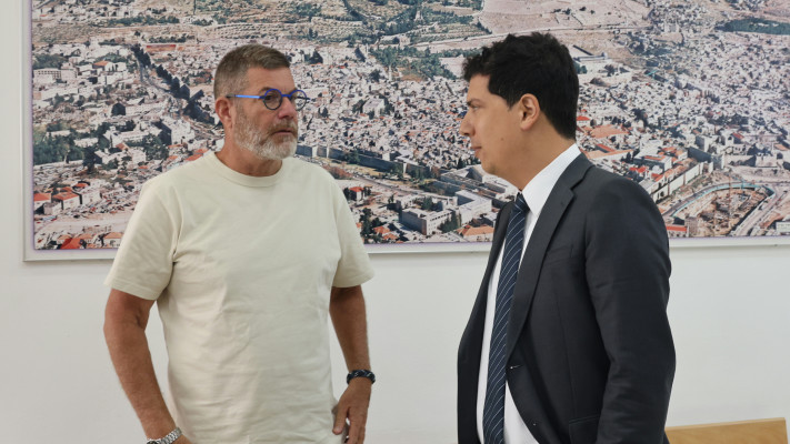 ערן קמין ועמית חדד היום בבית המשפט