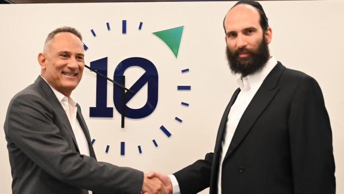 יהודה מורגנשטרן ואלדד ניצן (צילום: מורג ביטן)