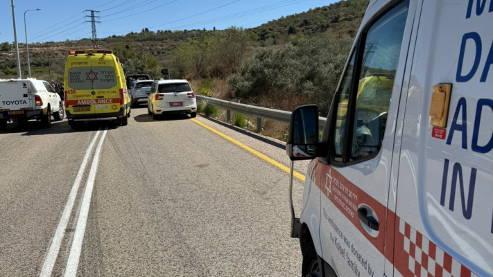 זירת הפיגוע בבנימין