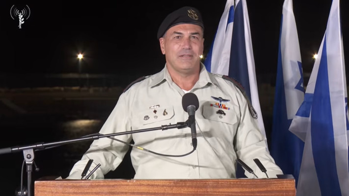 הרמטכ''ל רא''ל אייל זמיר בטקס קבלת הצוללת אח''י דרקון