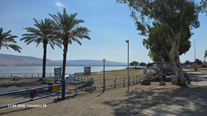 הכינרת ריקה בחול המועד סוכות