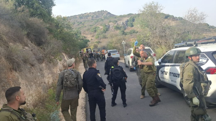 זירת פיצוץ הנפל בצפון