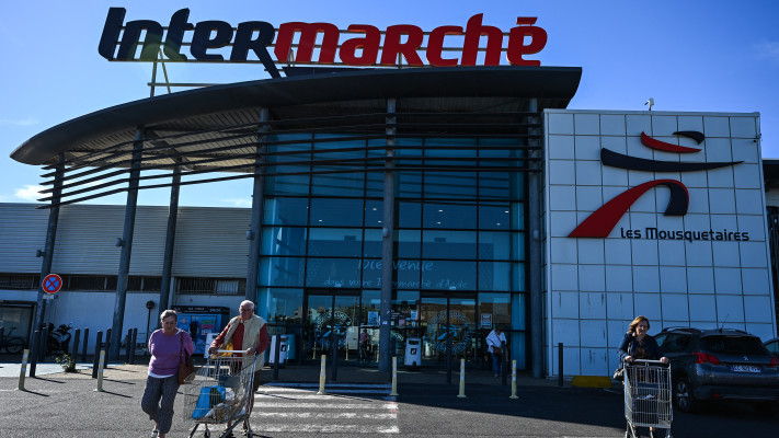 סופרמרקט Intermarch&eacute; בצרפת