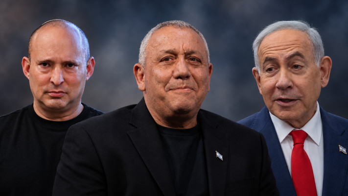 בנימין נתניהו, גדי איזנקוט, נפתלי בנט