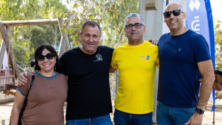 ליאור רביב, אייל בן-חיים, אלון בריקמן ולימור שאקו&nbsp; (צילום: חביאר וסר - למון ארט)