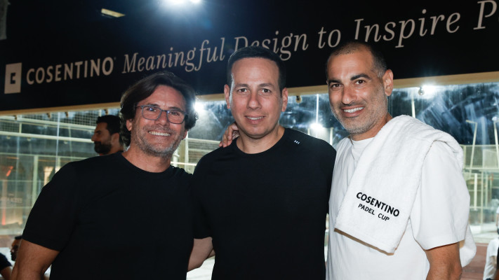 אנדי רם, אדיר לוי ומרק טופילסקי (צילום: לימור בן רומנו)