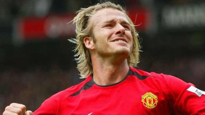 דיוויד בקהאם בצעירותו (צילום: רויטרס)