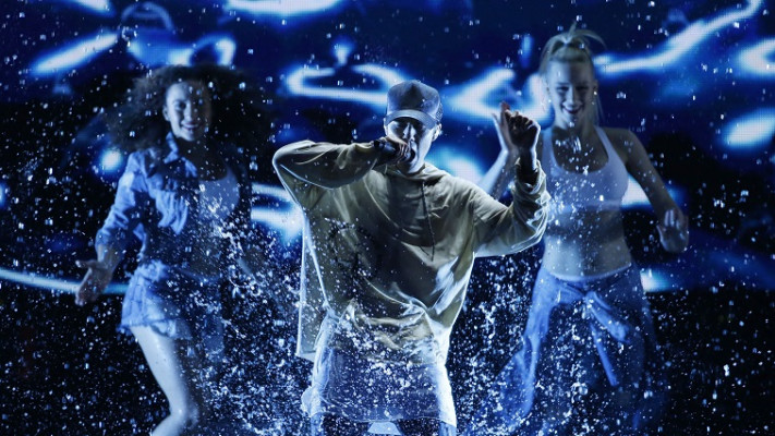 טקס פרסי המוזיקה האמריקאית, ג'סטין ביבר (צילום: רויטרס)