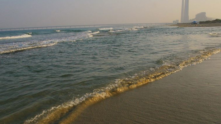 חוף הים, חדרה. ארכיון