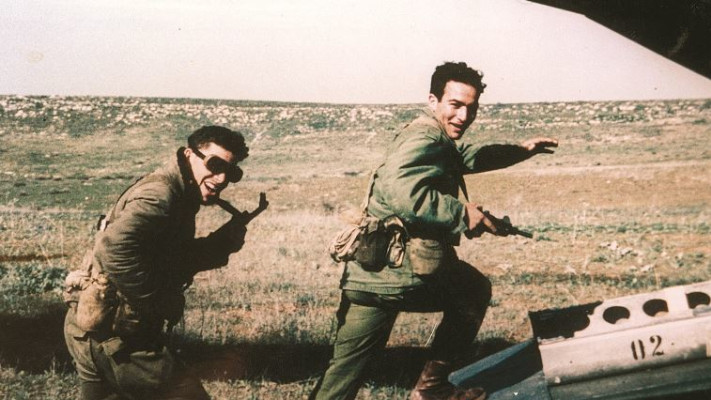 יוני נתניהו במהלך אימון סיירת מטכ''ל