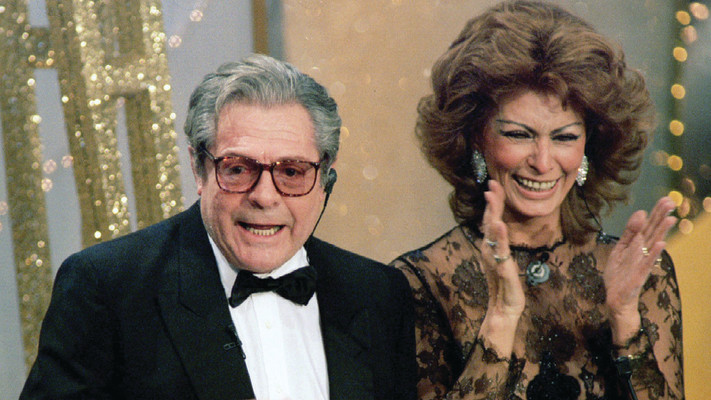 מרצ'לו מסטרויאני וסופיה לורן