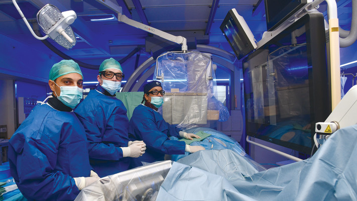 ניתוח צנתור מוח