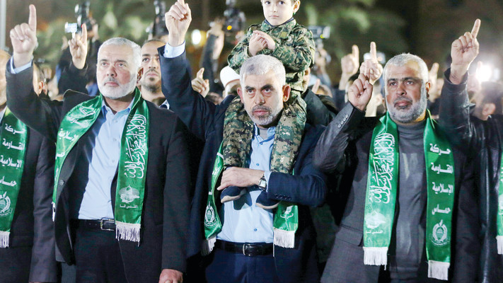 Altos funcionarios de Hamás (Foto: Reuters)