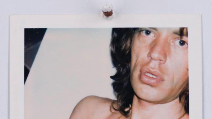 מיק ג'אגר - אנדי וורהול. צילום: יח''ץ.