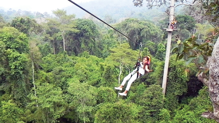 מסלול Flight Of The Gibbonp, תאילנד