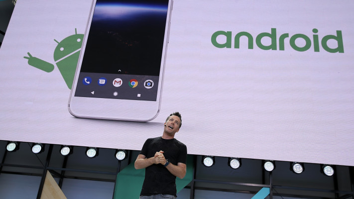 אנדרואיד במצגת של גוגל
