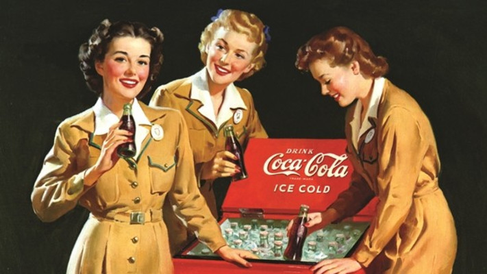 כרזת וינטג' קוקה קולה