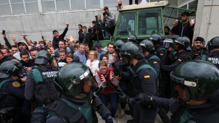 עימותים בספרד 